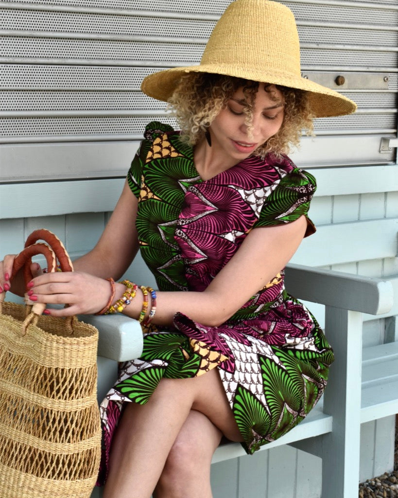 Ankara Mini Dress