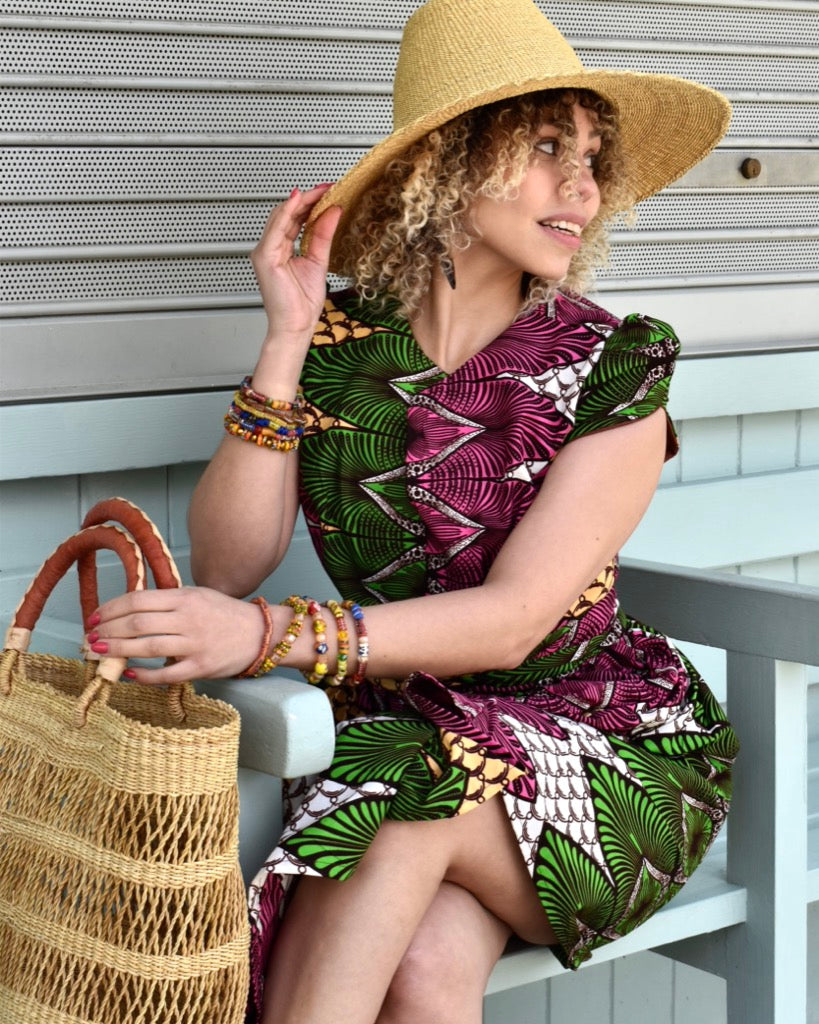 Ankara Mini Dress