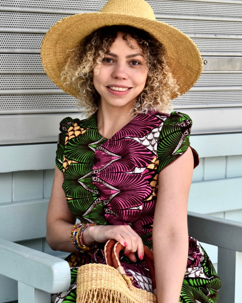 Ankara Mini Dress