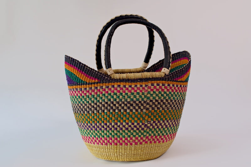 African Basket Tote Bag