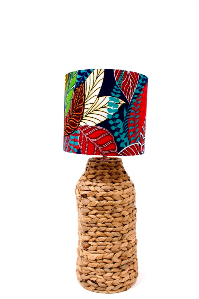 African Wax Print Lampshade