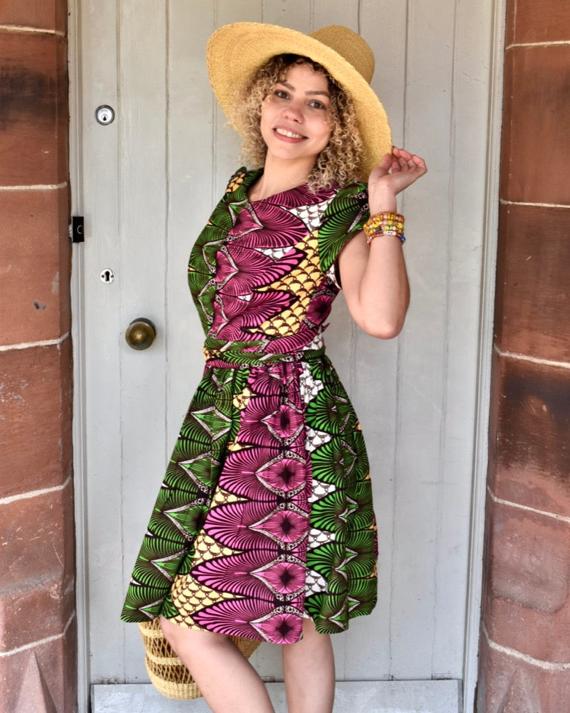 Ankara Mini Dress