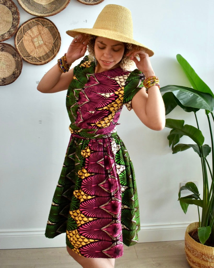 Ankara Mini Dress