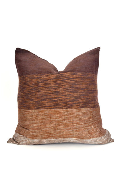 Moroccan Wool Cushion — Handwoven Berber Geometric
