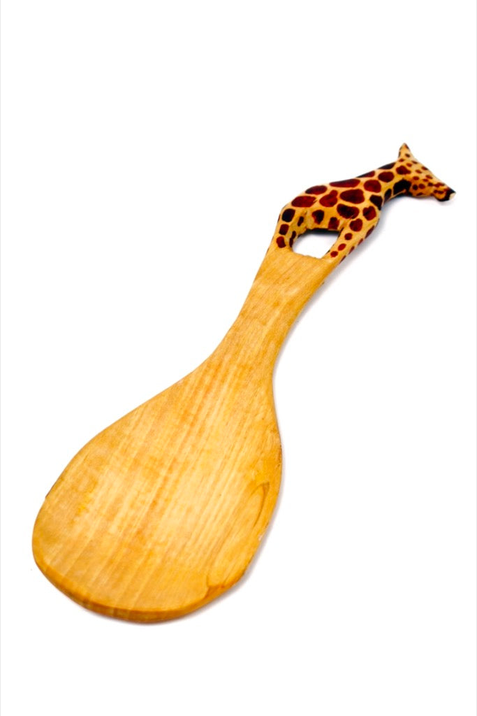 Giraffe Wooden Ladle