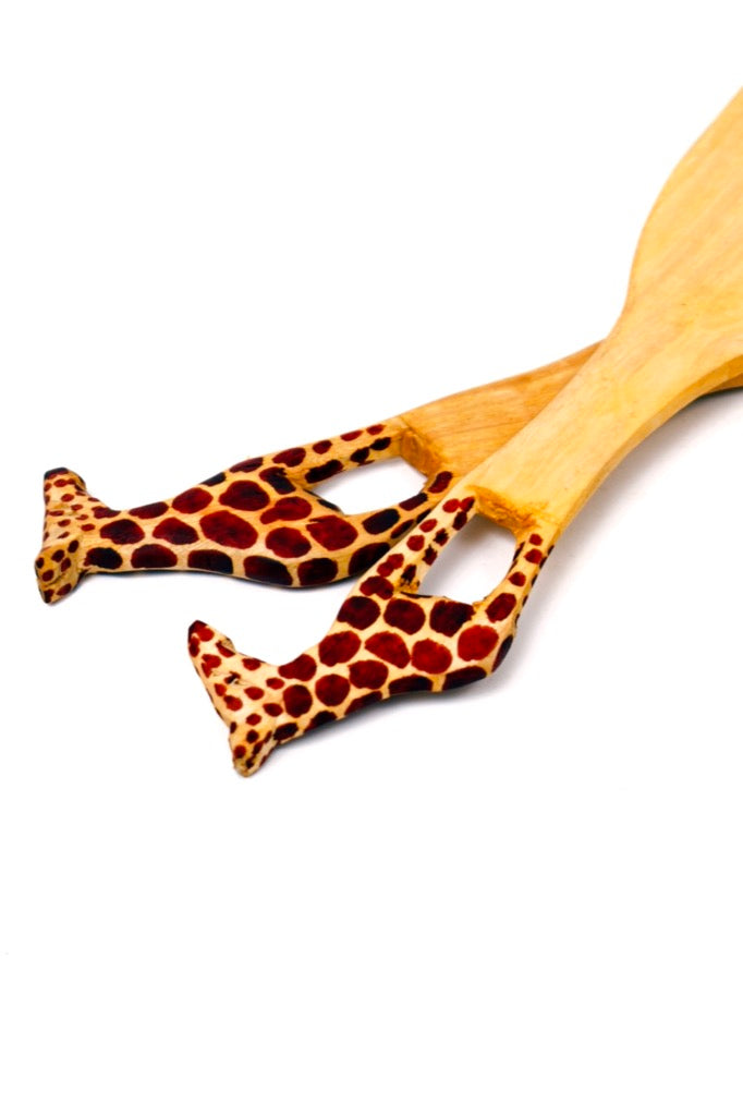 Giraffe Wooden Ladle